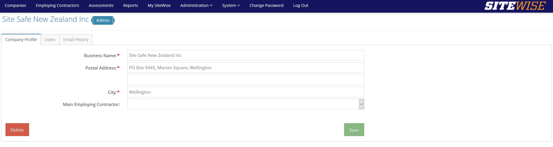 Account view Site Wise Account view Site Wise